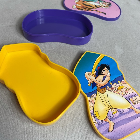 Vintage Disney Aladdin & Jasmine Burger King Boxes - Picture 8 of 9